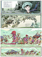 2013绘本工作室巨献——中国民间童话系列绘本之《鱼姑娘》，改编自傈僳族民间童话故事。绘画@何丹霓9@伍圣琴@刘含露@植燕华。