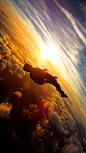 Beautiful Skydiving Photo