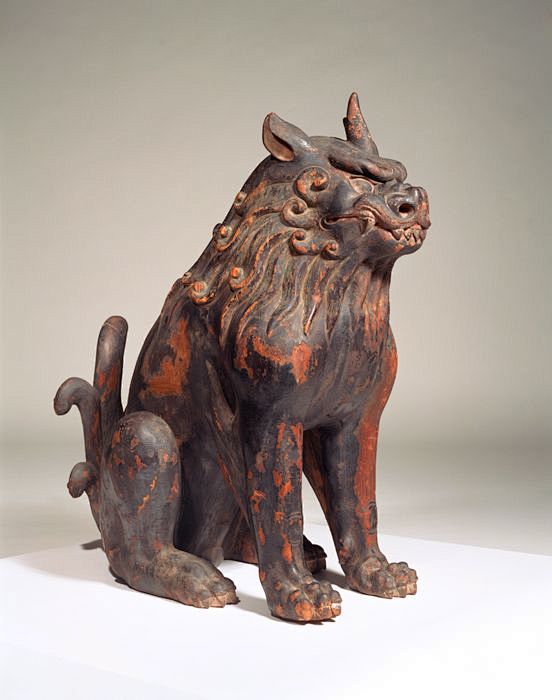 重要文化財 狛犬 鎌倉時代（13世紀）️...
