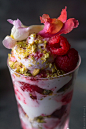 Raspberry Pistachio Eton Mess via Bakers Royale