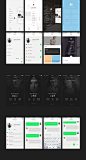 Elegance iOS UI Kit : Elegance, includes high-quality iOS screens to address the clothes and shopping category. This package within 40 PSD files prepared in detail with Photshop available. Each screen is extremely easy to use, fully customizable and is ca