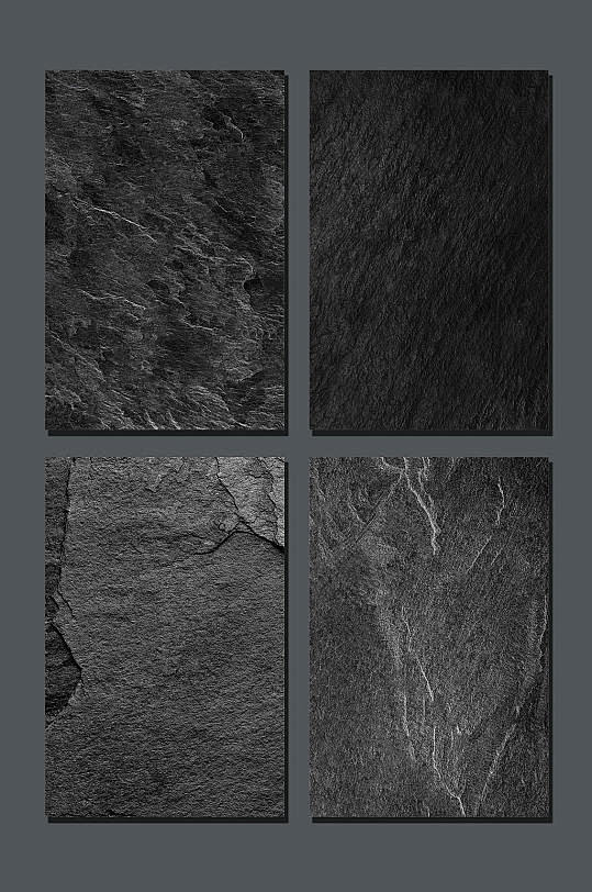 黑白岩石高清质感纹理背景-众图网