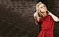 Amber Heard blondes red dress women wallpaper (#1887265) / Wallbase.cc