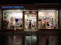 日本American Apparel 2013年春季橱窗展示