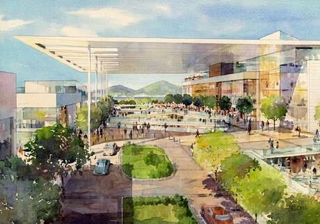 温州鹿城广场购物中心总体规划深化及概念设...