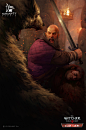 Madman Lugos for GWENT ©, Grafit Studio : The worst neighbour you can ever have and a reckless warrior, whose sanity is extremely questionable. 
This is another artwork for the upcoming card game GWENT by our good old friends CD Projekt RED. Good luck to