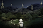 深圳森林运动公园项目竞赛结果公布！,电塔景观，LED 照明系统打造的光雕塑. 图片来自 LOLA, TALLER, and L+CC