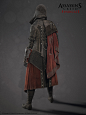 Assassin's Creed Syndicate Evie Frye , Alexis Belley : The bracer on the game model, was done by a other artist.