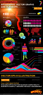 Infographic Vector Graphs and Elements - Infographics 