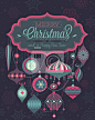 Christmas Poster. Vector illustration._Yestone