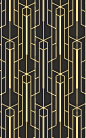 Instill a real Gatsby vibe in your home with these art deco wallpapers and create a space of true 1920's jazz flair. The art deco wall art murals are luxurious and moody, allowing you to create a perfectly complete art deco interior. The art deco walls in
