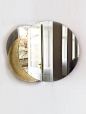 Eclipse Mirror / Wall Light by Rooms