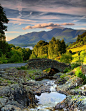 Ancient, Ashness Bridge, Lake District, England
photo via vesna