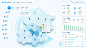 dataviz data visualization map 可视化 大屏 数据可视化