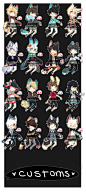 Super big adopt set! [CLOSED] by =Homuah on deviantART