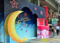 2014年乌节路中央城“星月”主题圣粉色圣诞节