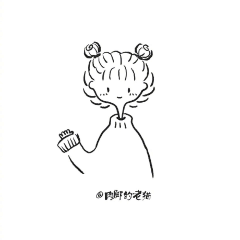 樱花鹿儿采集到简笔画  Doodle