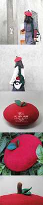 原创圣诞礼物手作羊毛毡贝雷帽大樱桃画家帽羊毛毡帽子手作帽 
kerenhome.taobao.com/
做喜欢的，期待与喜欢的你，相遇。
【轲人家】微信号 xiaoke113311