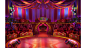 Balloon Circus : Background and props art of Balloon Circus in myVegas Slots Game