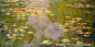 作　　者：克劳德·莫奈 - Claude Monet
作品名称：睡莲 - Water Lilies
作品尺寸：101 x 200 cm
作品年代：1919
作品材质：布面油画 Oil on canvas
现收藏于：美国大都会艺术博物馆