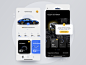 Garage App Concept concept engine icons bmw audi porsche car garage design ux app ui