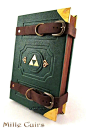 Hylian traveler's journal by MilleCuirs | NOT OUR ART - Please click artwork for source | WRITING INSPIRATION for Dungeons and Dragons DND Pathfinder PFRPG Warhammer 40k Star Wars Shadowrun Call of Cthulhu and other d20 roleplaying fantasy science fiction