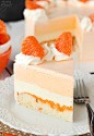 Orange creamsicle ice cream cake - Nom-Food! : Orange creamsicle ice cream cake