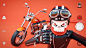 THE SKULL RIDER 'BONEZ' : THE SKULL RIDER 'BONEZ'