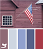 patriotic hues