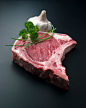 巨大的,食品,肉,影棚拍摄,黑色_108196162_Beef steak_创意图片_Getty Images China