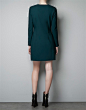 NIRVANA 2013女装新品 欧美大牌简约复古军装款连衣裙 原创 设计 新款 正品 代购  香港