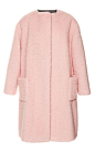 Peluche Powder Pink Coat by Rochas for Preorder on Moda Operandi