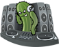 Cactus DJ Clip Art