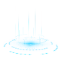 蓝色科技线条感圆圈4-01