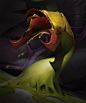 Artifact - Venomancer , JiHun Lee : shhhhhhhhhhhhh = b= <br/>Card : Venomancer  -  Sow venom  -  Plague ward<br/>AD : Sandra Everingham <br/>ⓒValve