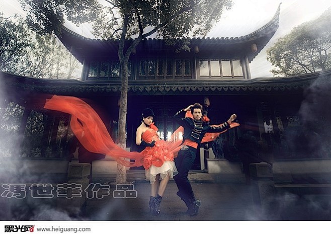 中国红_婚纱摄影