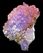 紫色Creedite晶体