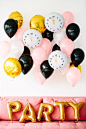 DIY Clock Balloons for New Year’s Eve