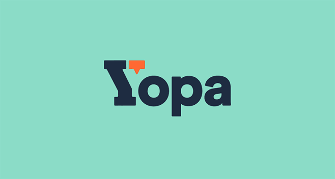 英国在线房屋中介网站YOPA更换新LOG...