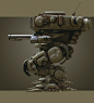 Mech per day project: Robot nr2, Tor Frick : Model from todays livestream-event!