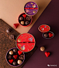 日本资生堂（Shiseido）情人节巧克力礼盒包装设计