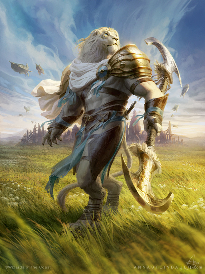 MtG Ajani Valiant Pr...