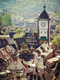 Freiburg im Breisgau, Baden-Württemberg, Germany。弗莱堡，位于德国西南边陲、靠近法国和瑞士，是德国巴登-符腾堡州布赖施高县的一座城市，位于黑森林南部的最西端。很多人认为弗莱堡是德国最温暖，阳光最灿烂的城市。也是德国最古老也是最具旅游吸引力的城市之一。 #攻略# #古镇# #国外# #国内#