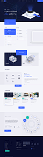 Netrex homepage dribbble