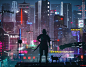 Tokyo Future City : This illustration is a personalization I made for Sho Emerson.