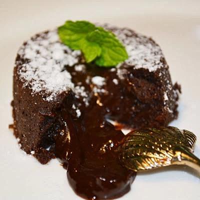 法式黑巧克力熔岩凹蛋糕布朗尼 比利时68...