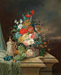 静物电子油画古典写实图片花卉画册水果复古花瓶丙烯画临摹素材-淘宝网