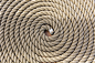 Roll of a ship rope background pattern