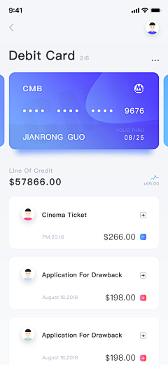 21Malin采集到App ui