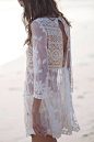 White Lace Dress…… | Amanda时尚笔记